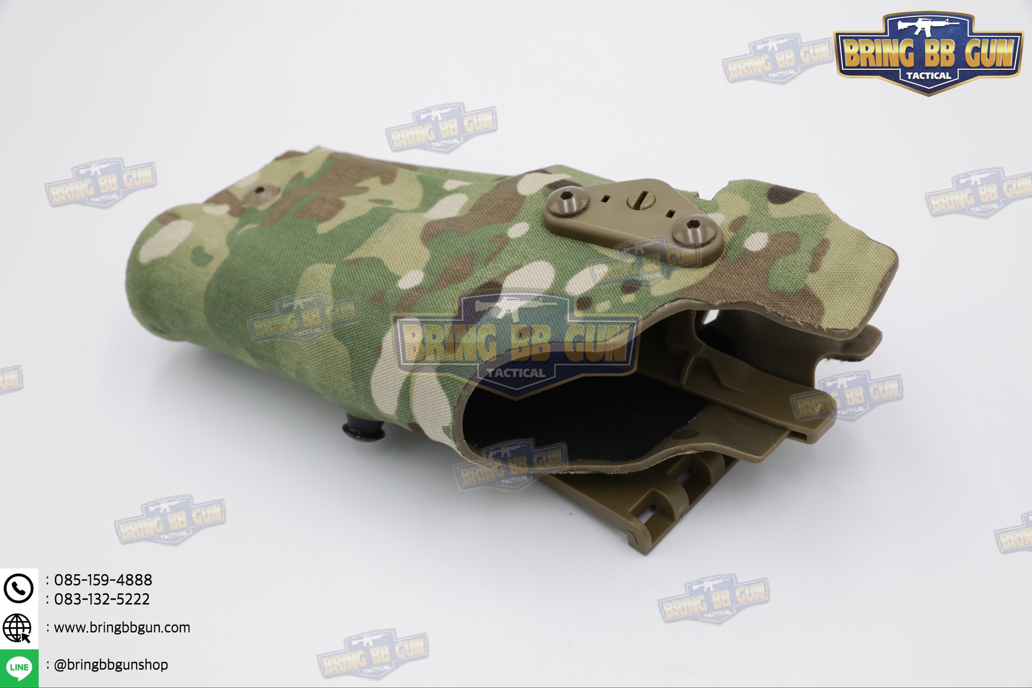 ซองปืนพกนอกปลดนิ้วโป้ง สำหรับGlock และ ไฟฉาย (Glock 17 + X300) ◾มือซ้าย◾