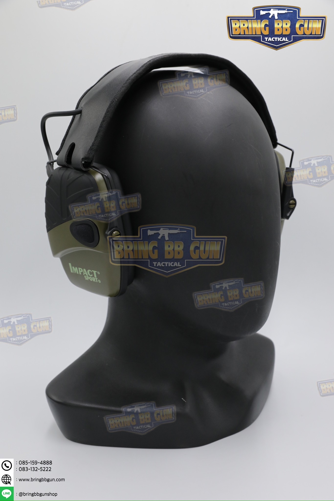 หูฟังตัดเสียง ทรง Howard Leight Impact Sport (IMPACT SPORT ELECTRONIC EARMUFF) (หูฟังตัดเสียงระบบ Electronic รุ่น Impact Sport) (Electronic Earmuffs)