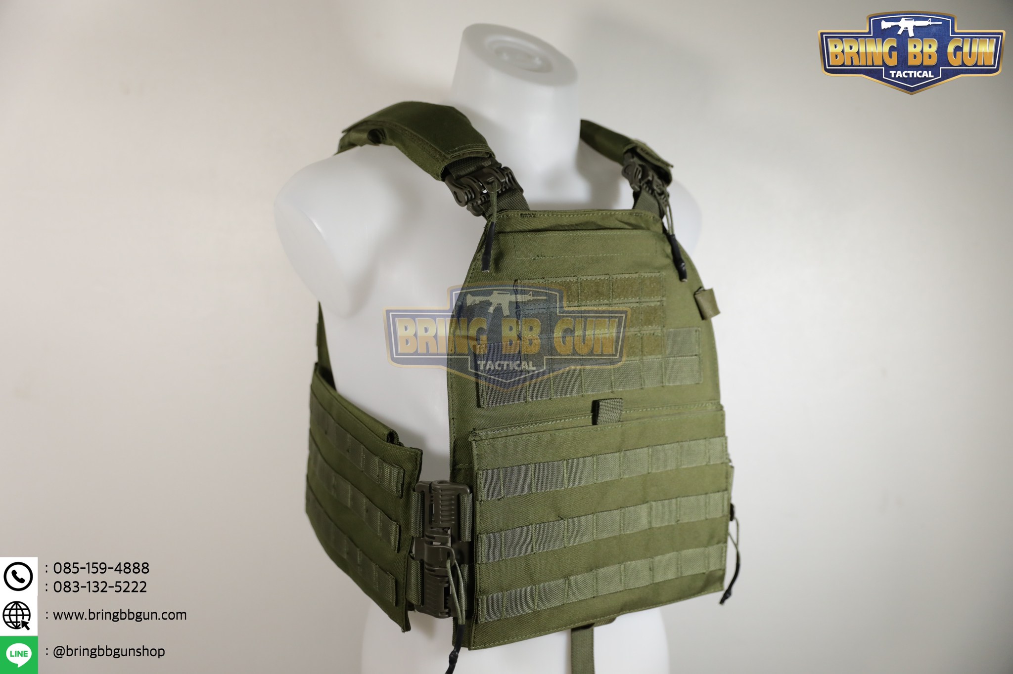 เสื้อเวส รุ่น 6094QD (ปลดไว) (เวส6094 ปลดไว4จุด) (เสื้อเกราะ #6094)