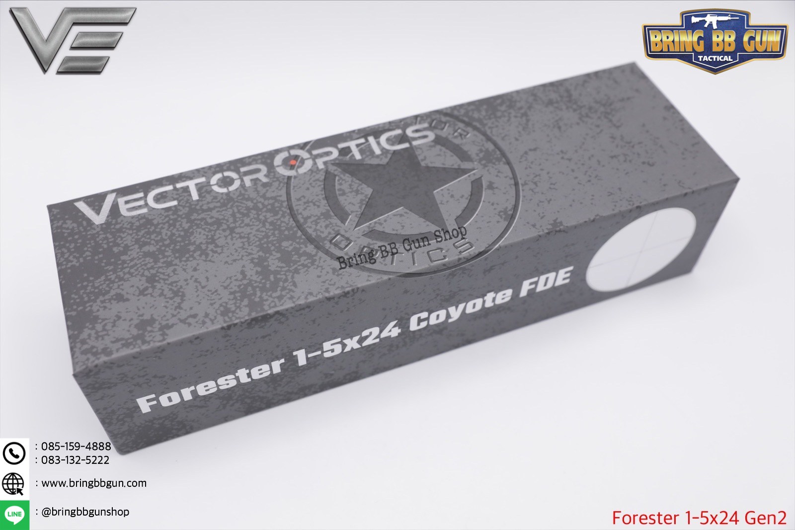 สโคปยิงไว ยี่ห้อ Vector Optics รุ่น Forester 1-5x24 Gen2 (Vector Optics Forester 1-5x24 Gen2)