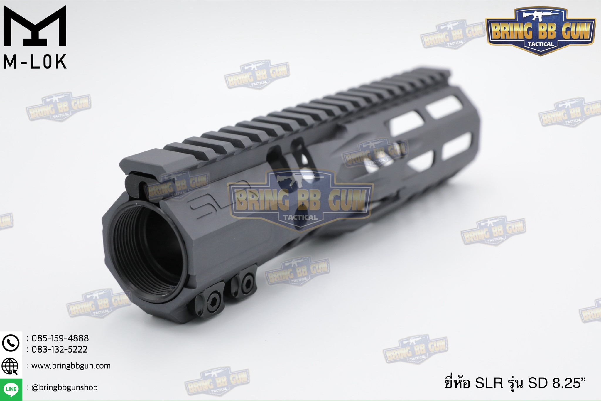 ชุดหน้า SLR รุ่น SD ระบบราง M-Lok (รางหน้า SLR SD M-Lok) (SD M-Lok Handguard)