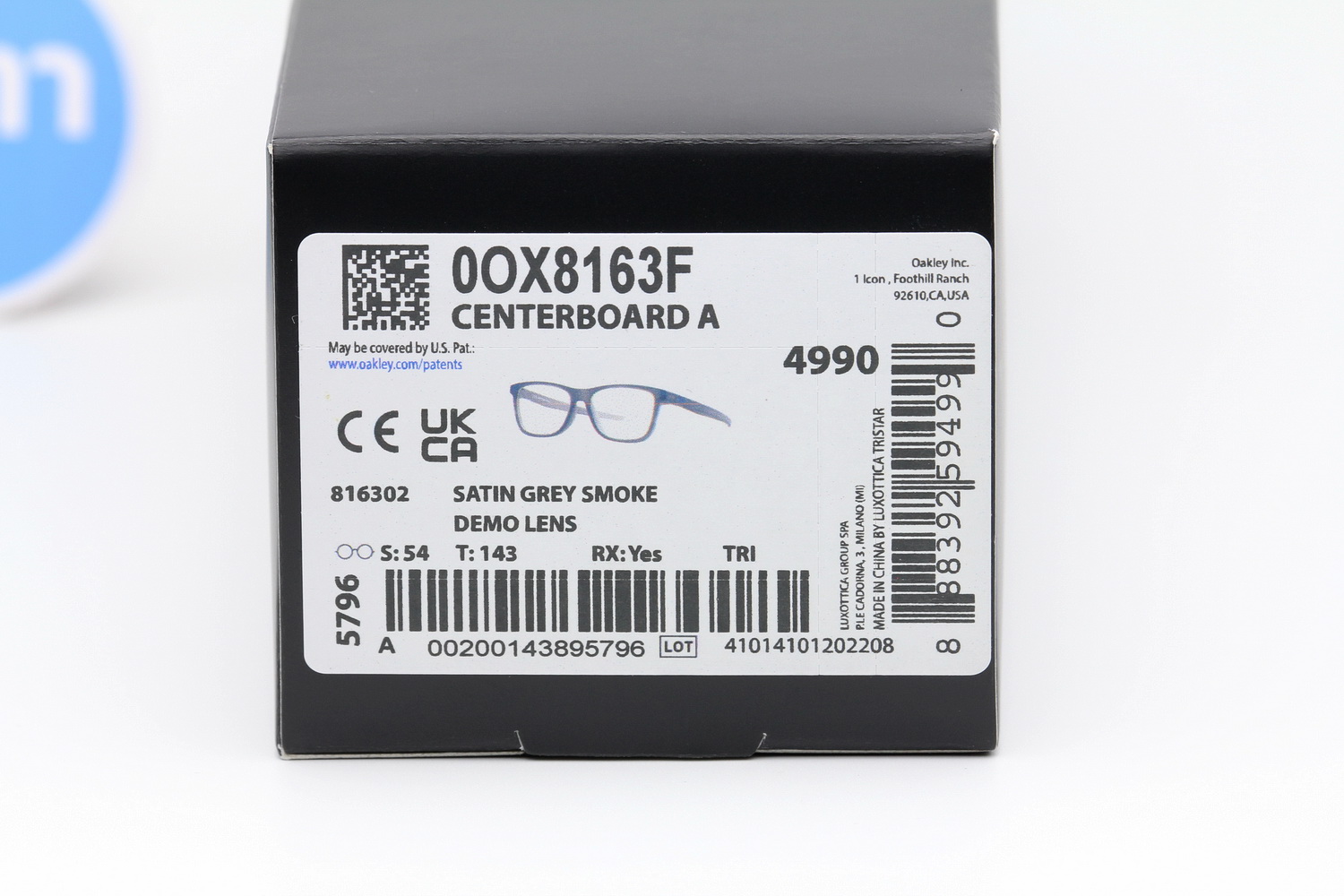 Oakley Centerboard OX8163F-02 (Asian Fit)