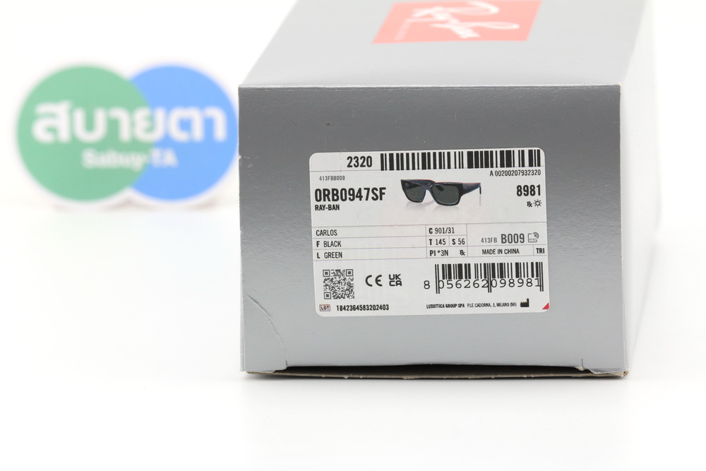 RayBan CARLOS RB0947SF 901/31