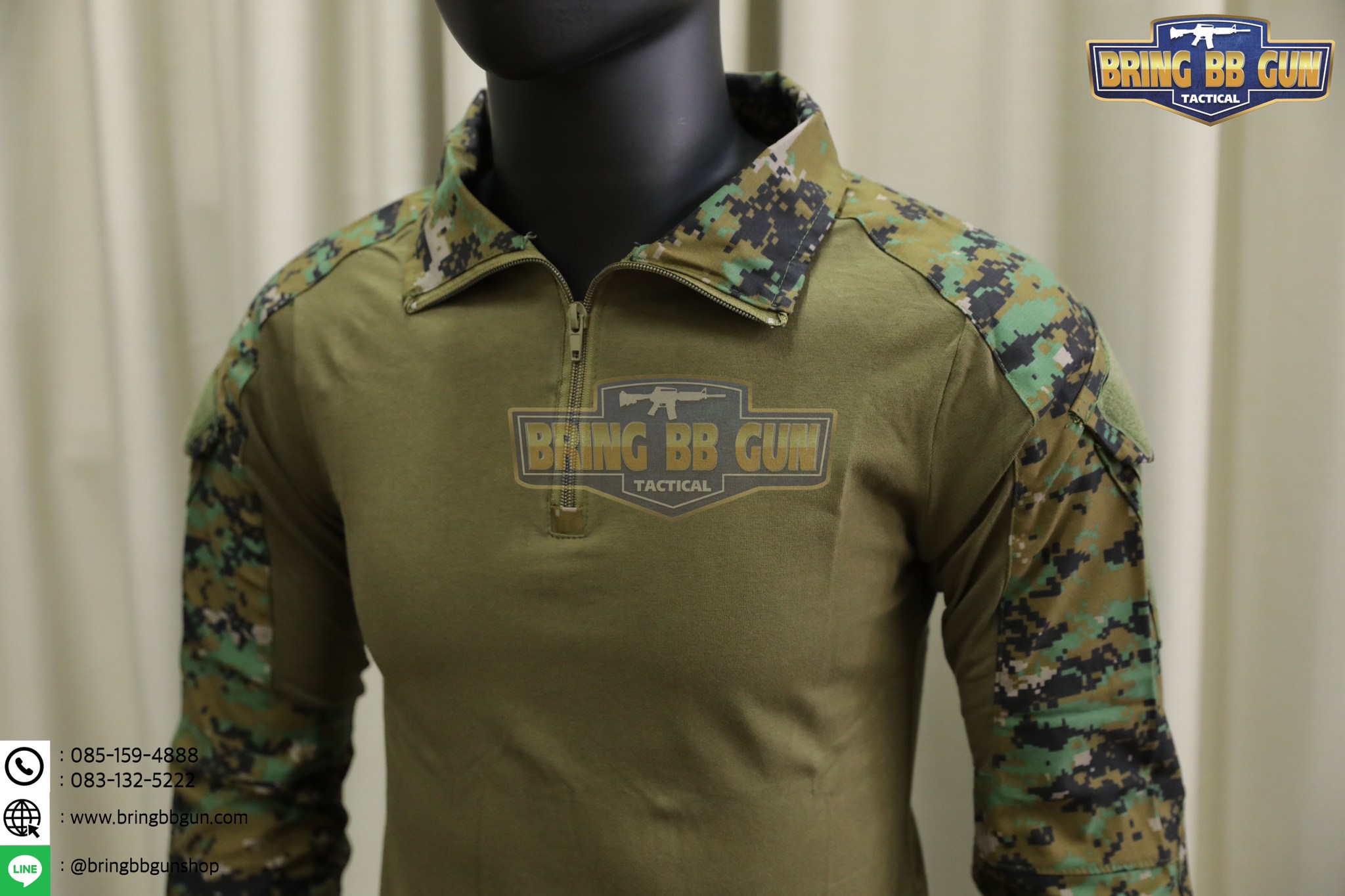 ชุดคอมแบทเชิ้ต Gen2 (Combat Frog Suit G2) (เสื้อ+กางเกง+สนับเข่า+สนับศอก)