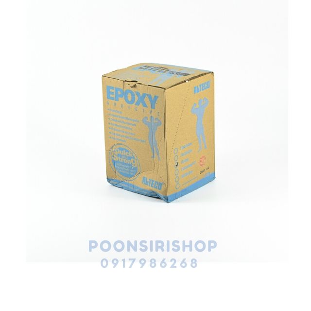 ALTECO กาว 3 ตัน สีเหล็กติดเหล็กชนิดแห้งช้า 60นาที (56.8กรัม)