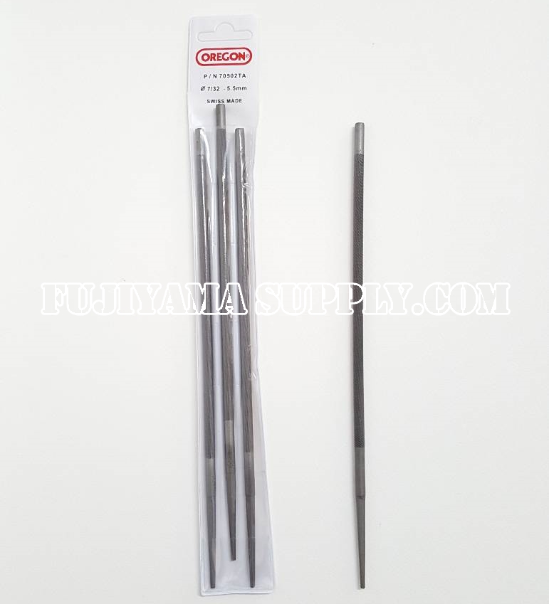 ตะไบ 7/32" -5.5mm(ใหญ่) ใช้กับโซ่เลื่อยยนต์ 404 (OREGON)