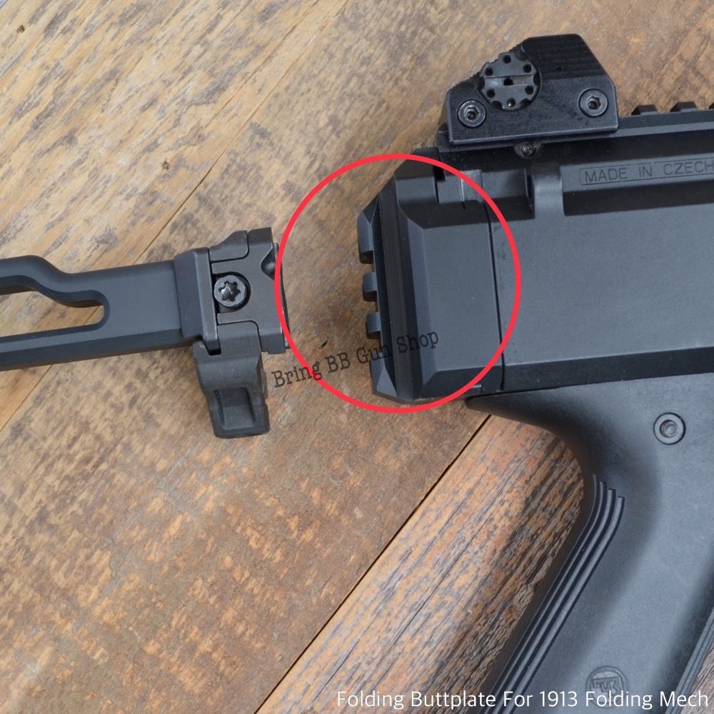 พานท้ายปืนแบบพับได้ ทรง JMac รุ่น 1913