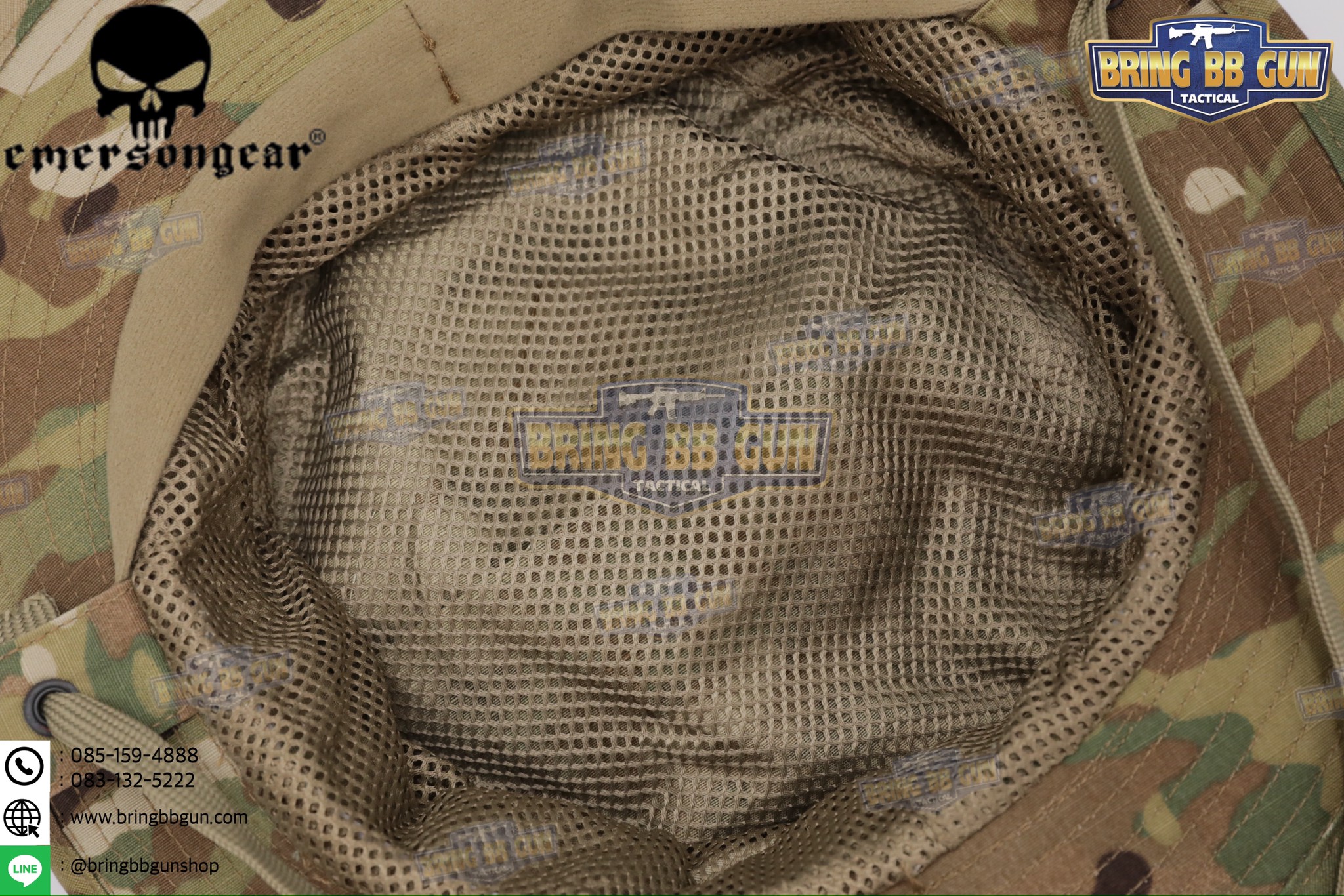 หมวกปีกกลม (ปีกสั้น) ยี่ห้อ Emerson (Tactical Short Brim Boonie Hat) (Boonie Hat)