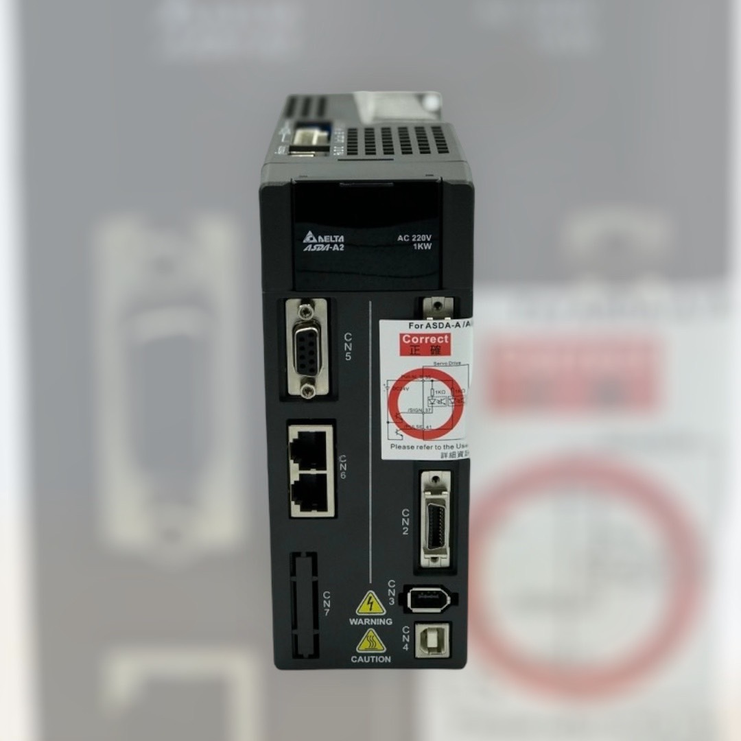 Delta AC Servo Drive ASD-A2-1021-L 1kW, 220V 3/1-Phase , close loop