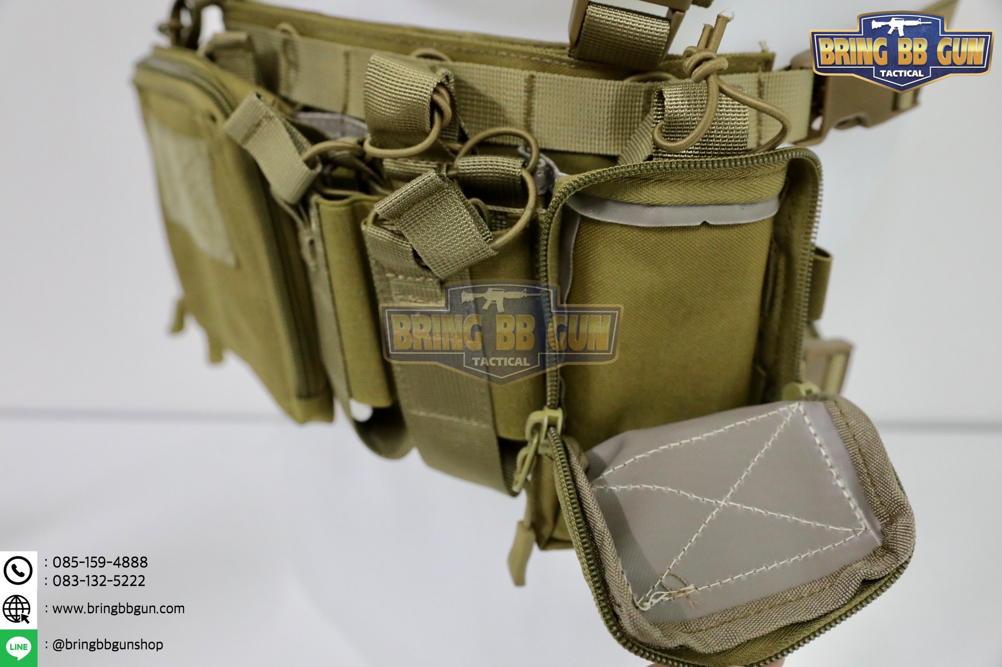เอี่ยม M4 Chest Rig สายโยงบ่า