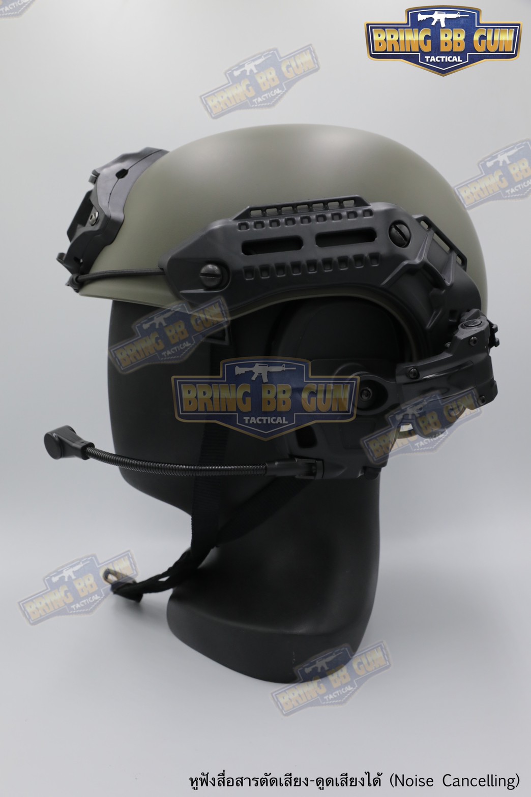 หูฟังสื่อสารตัดเสียงได้ ทรง Ops-Core AMP (FCS AMP tactical communication shooting headset noise reduction) (AMP)