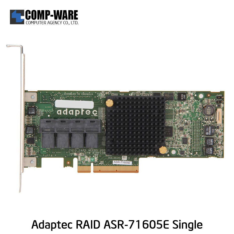 Microsemi Raid Controller 2274500-R (16-Port Internal) PCIe ASR-71605E Single
