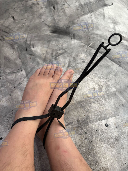 กุญแจมือสาย Cable Ties แบบยาว-ใช้ซ้ำได้ รุ่น B04 (สายรัดข้อมือ-ข้อเท้าแบบใช้ซ้ำได้) (เคเบิ้ลไทร์รัดข้อมือ-ข้อเท้า) (Reusable with key opening) (Cable Ties Handcuffs) (Plastic Habdcuffs) (Zip Ties Handcuffs)