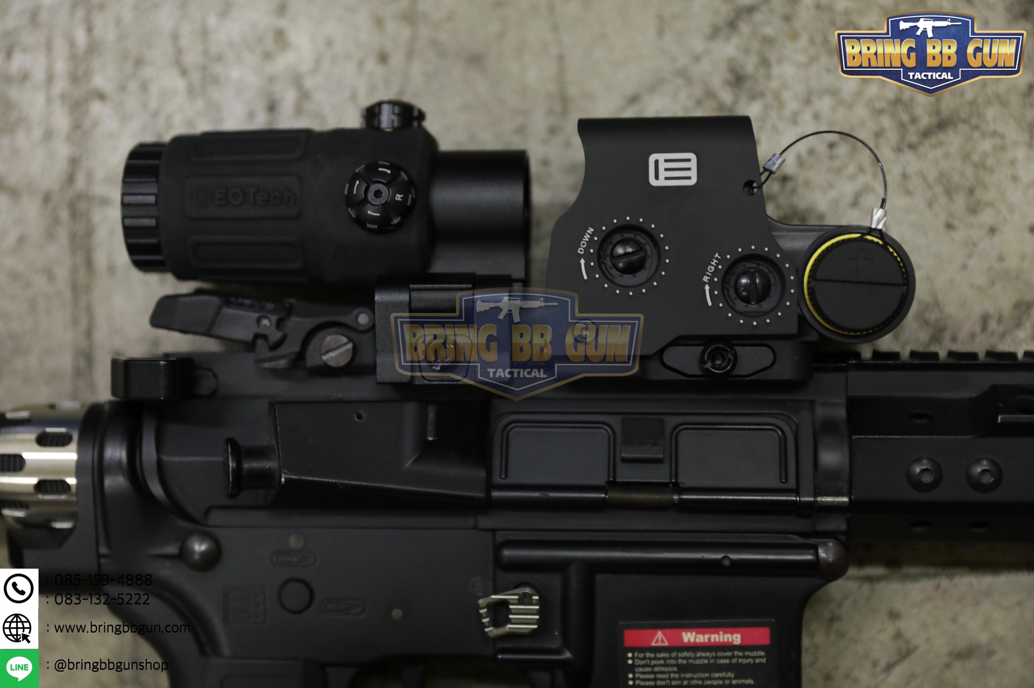 Eo-tech set ดอท558+ซูมหลังดอท G33