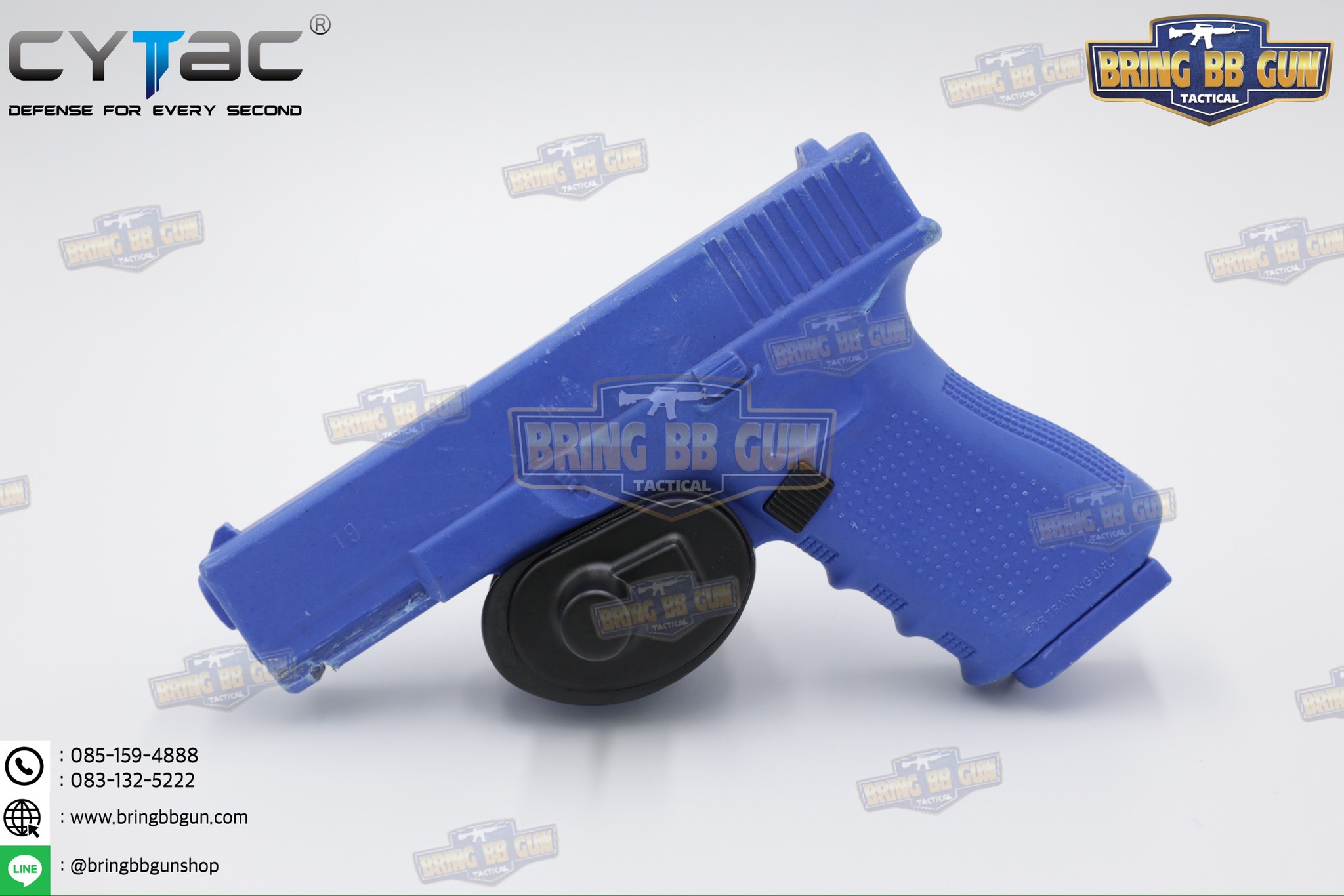 ตัวล็อคโกร่งไกปืน แบบใส่รหัส ยี่ห้อ Cytac (ตัวล็อคไกปืน Cytac แบบใส่ 3 รหัส)