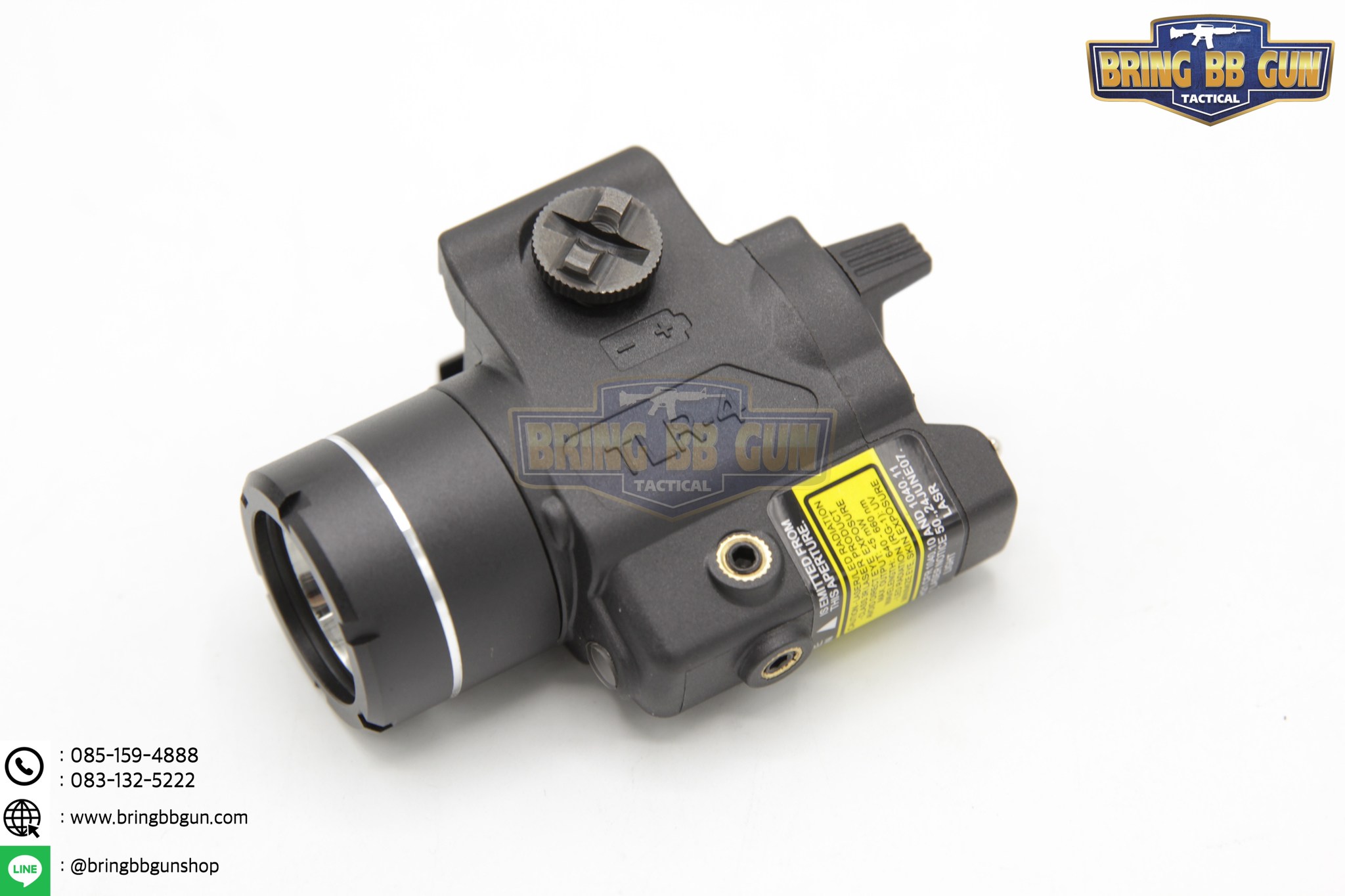 ไฟฉายและเลเซอร์(สีแดง)ติดปืนสั้น ยี่ห้อStreamlight รุ่นTLR-4