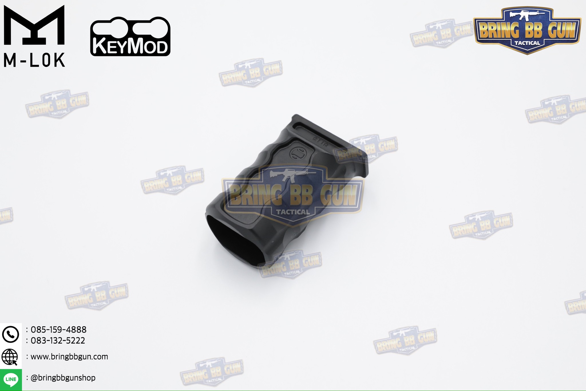 กริ๊ปมือหน้าทรง Railscales รุ่น RSB (RSB Vertical Grip) (กริ๊ปมือ Railscales RSB Vertical Foregrip) (ใช้ได้กับชุดหน้าระบบราง M-Lok และ ระบบราง Keymod เท่านั้น)