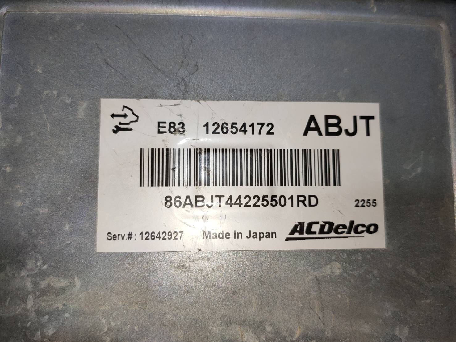 File ori Chevrolet Sonic E83