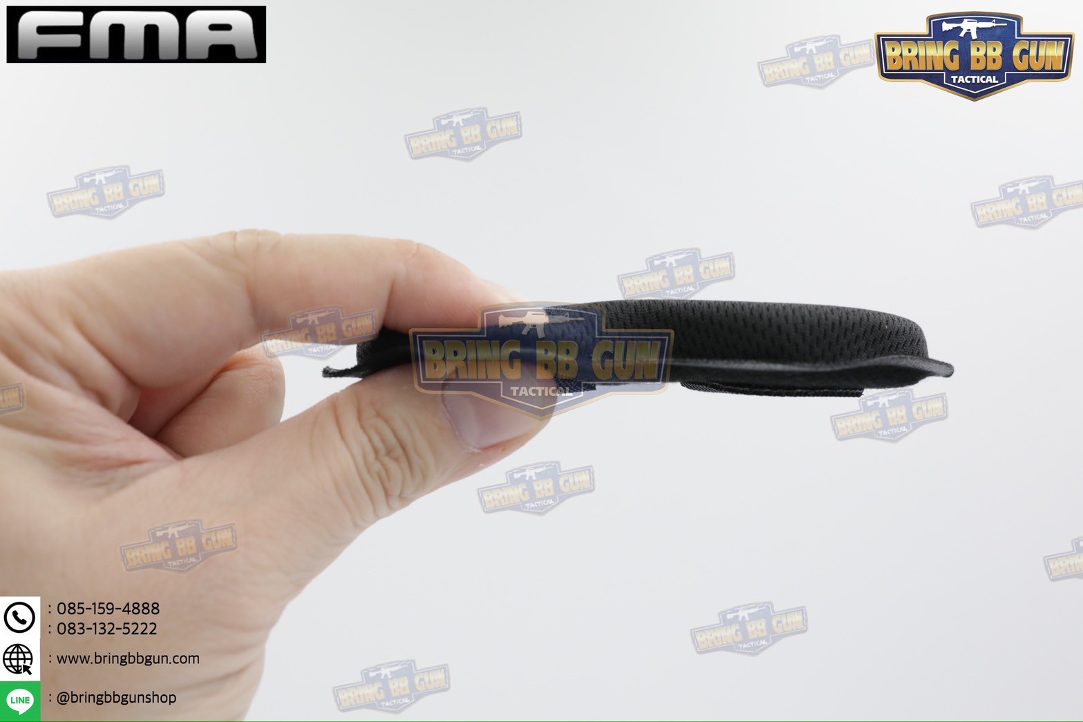 รองในหมวก ยี่ห้อ FMA แบบ Double Layer (เมมโมรี่โฟม) (รองในหมวก Exfil / Fast / SF Super High Cut / Mich ) (ฟองน้ำติดด้านในหมวก)