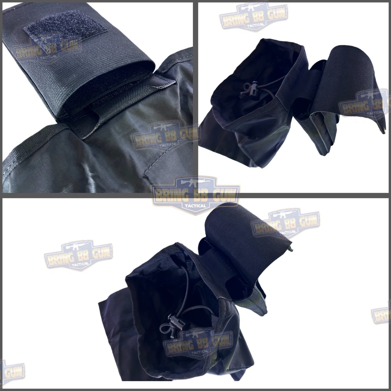 ถุงทิ้งแม็กกาซีน แบบพับได้ รุ่น Mini (ถุงเก็บอุปกรณ์) (Quick Deployment Recycling Bag) (Folding Magazine Recycling Bags) (Drop Pouch) (Dump Pouch)