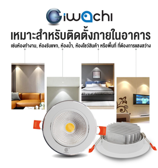 LED DOWN LIGHT 3.5นิ้ว ขนาด 9W