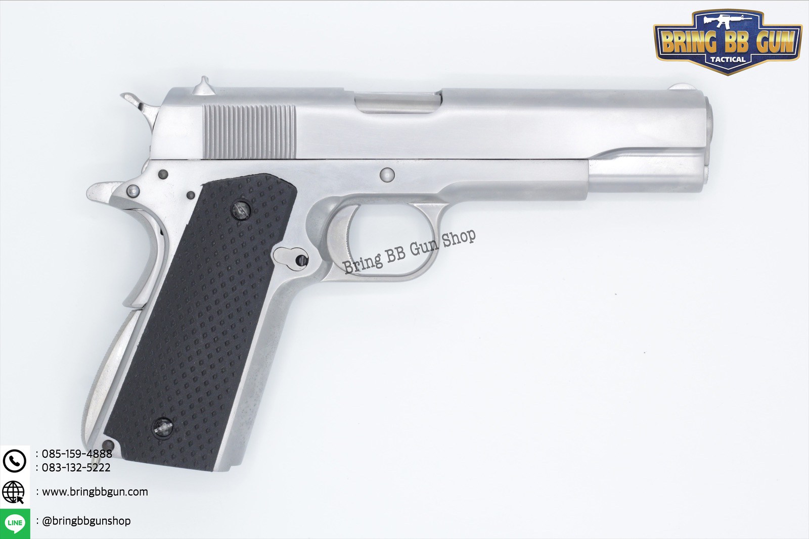 ประกับปืน M1911 รุ่น F01 (ลายข้าวหลามตัดเล็ก)