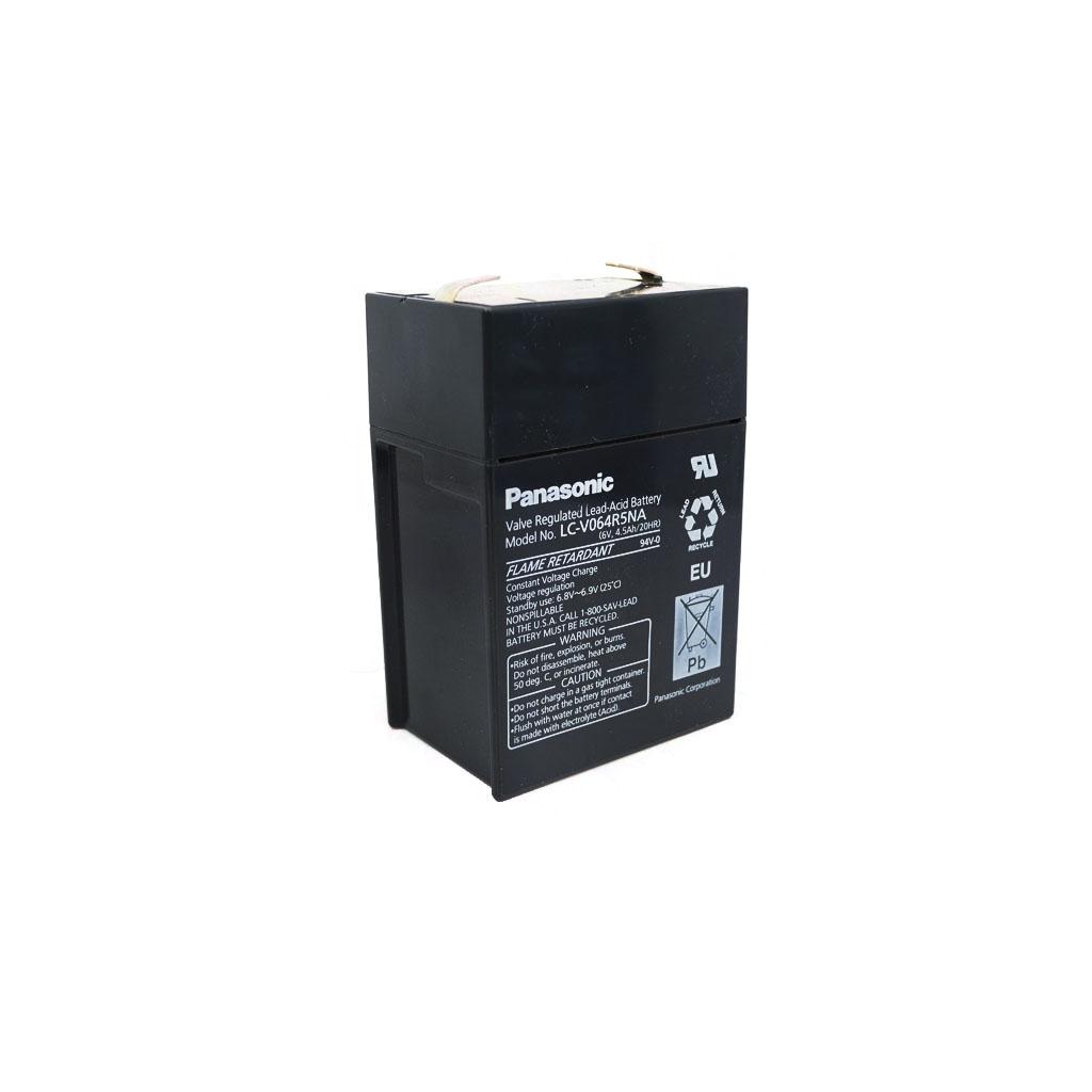 PANASONIC แบตเตอรี่สำรองไฟ LC-V064R5NA (6V 4.5Ah) panasonic onebanmor