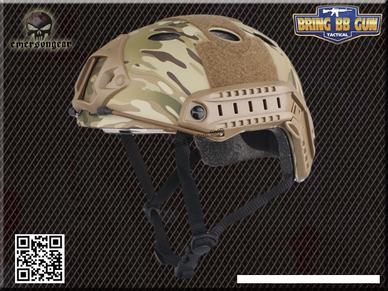 หมวกฟาส ยี่ห้อ Emerson รุ่นเลนส์กระจก (Fast Helmet PJ Type)