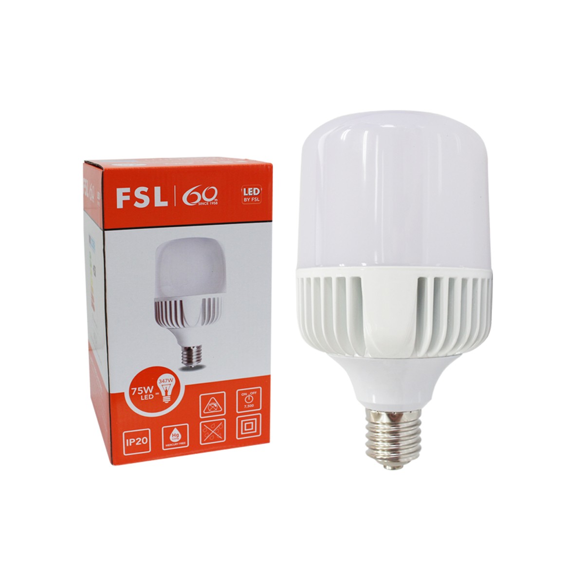 หลอดทรงกระบอก FSL-T127-75W