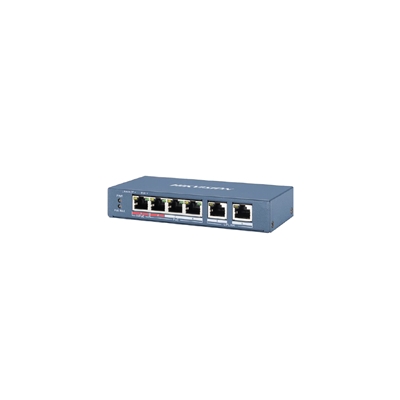 HIKVISION POE SWITCHING 4+2 PORT รุ่น DS-3E0106HP-E