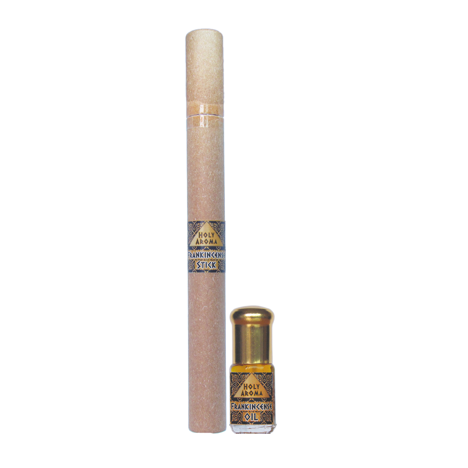 น้ำมันกำยาน อโรม่า Frankincense Oil แท้ 100% 3 ml.+ ธูปกำยาน ธูปแท่ง อโรม่า Frankincense Stick (Superior Grade) แท้ 100% 20g