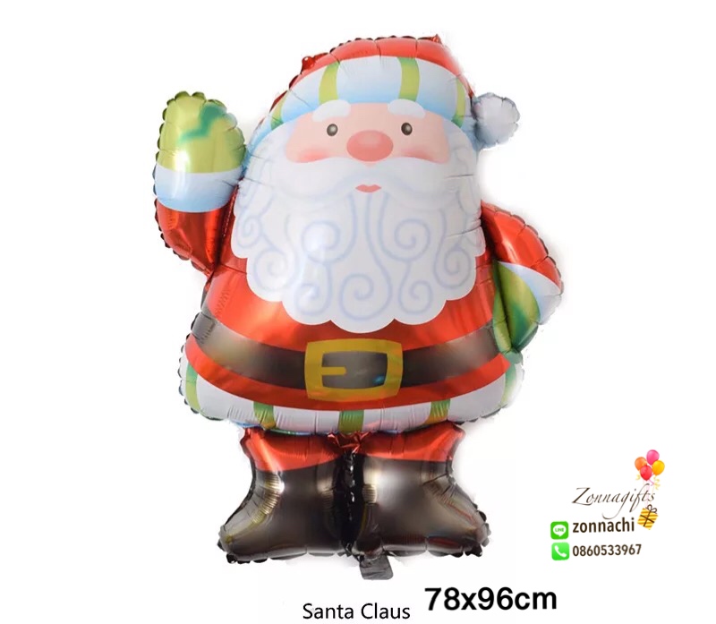 ลูกโป่งฟอยล์ standing Santa