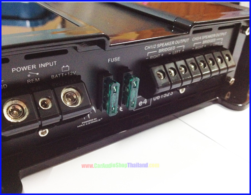 แอมป์ 4 CH คุณภาพสูง MB QUART ONX-480 (เสียงดี)