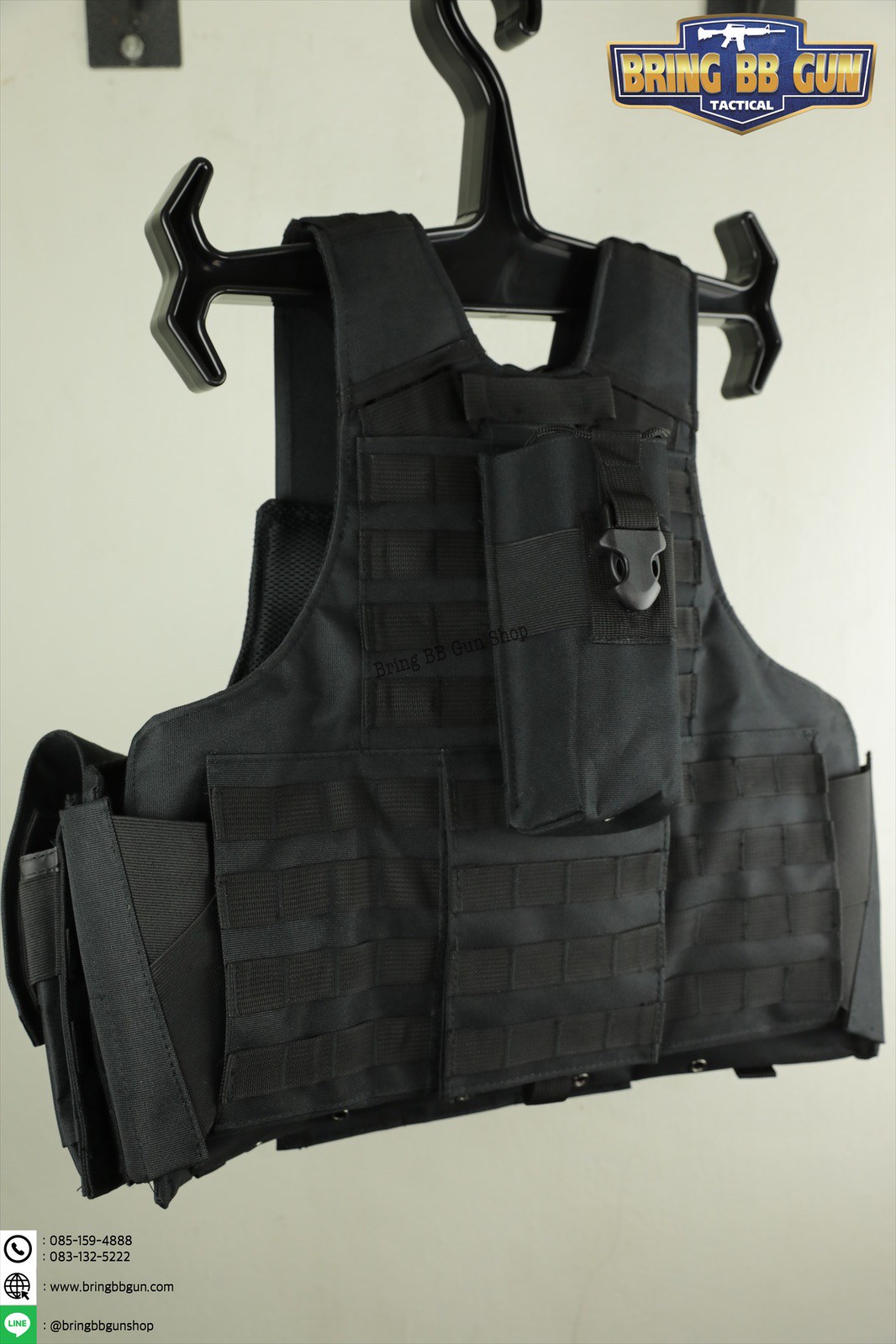 เสื้อเวส รุ่นไซราส (Tactical Vest C.I.R.A.S.)