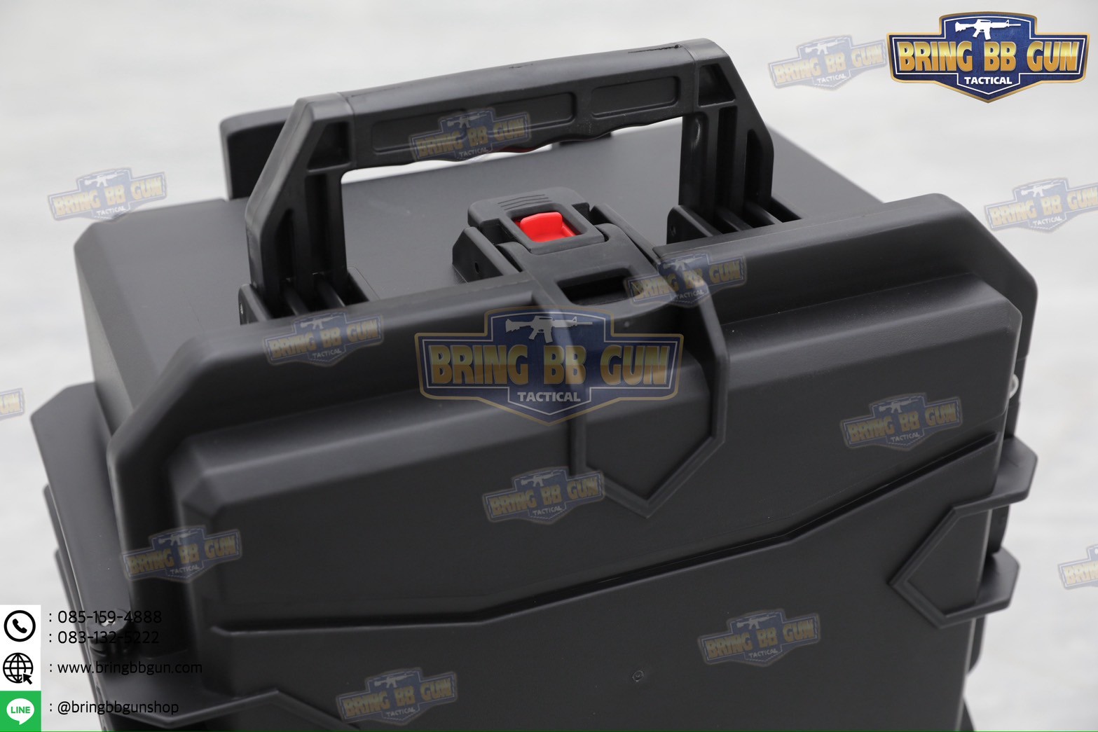 กล่องปืนสั้นแบบมีล้อลาก Plasma Case รุ่น P05 (SW1022C-R) (เคสกันกระแทรกแบบมีล้อลาก Plasma) (กล่องกันกระแทก)