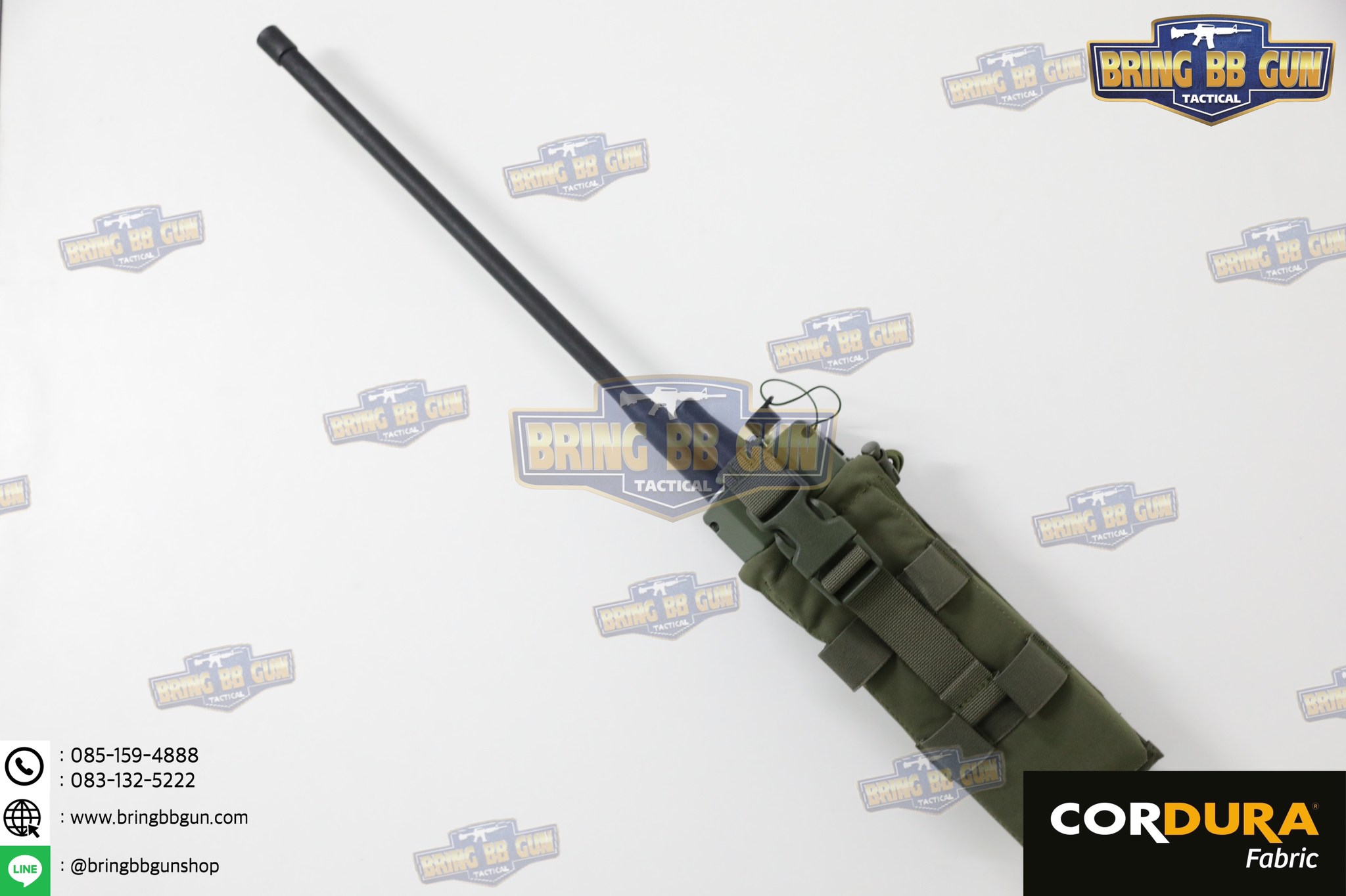 เพ้าวิทยุสื่อสาร สำหรับวิทยุ PRC-152 ซองวิทยุสื่อสารแบบผ้า (PRC-152 drop-down Radio Pouch) (Radio Holder)