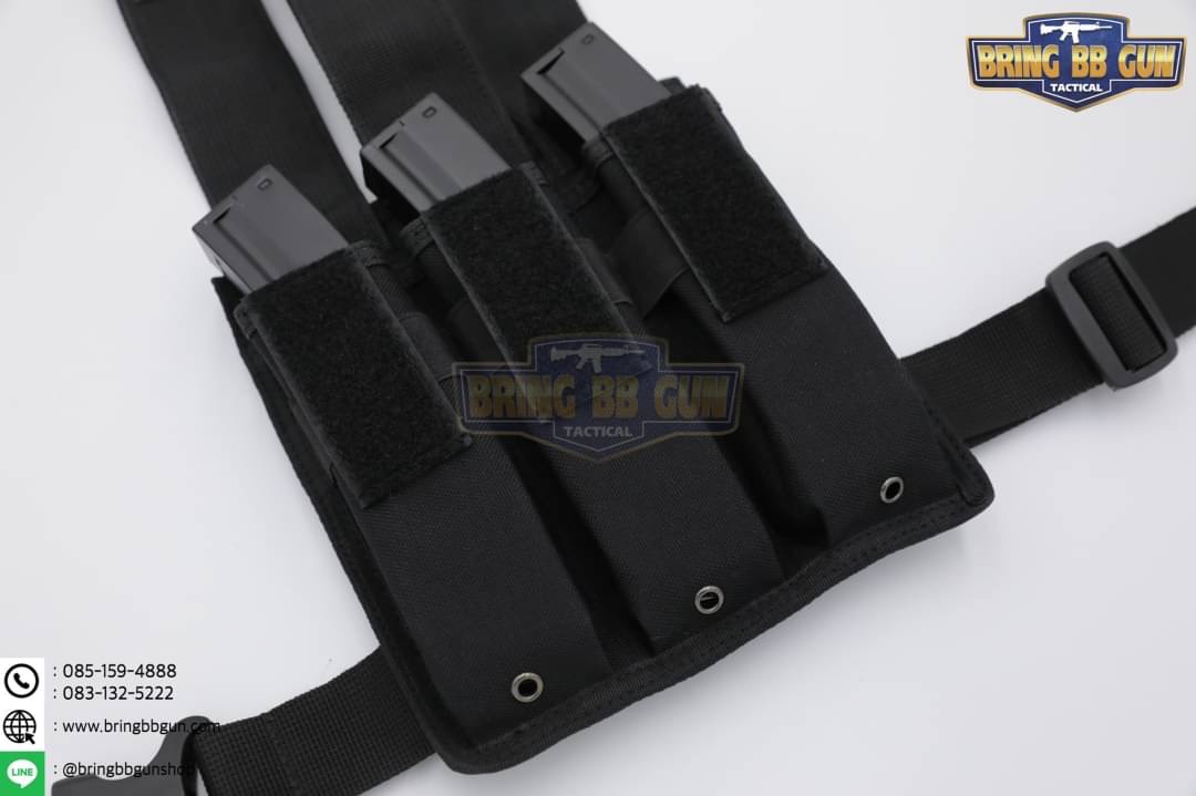 เพ้าแม็กกาซีนรัดต้นขา-ติดเวส MP5/Kriss Vector