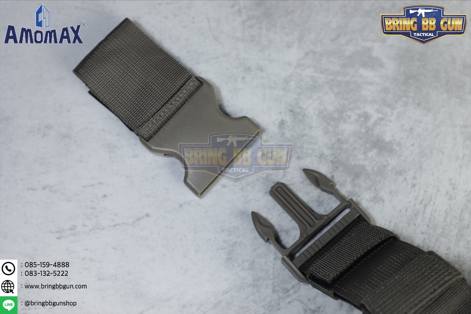 เพลทรัดต้นขา ยี่ห้อ Amomax (Amomax Drop Leg Platform)