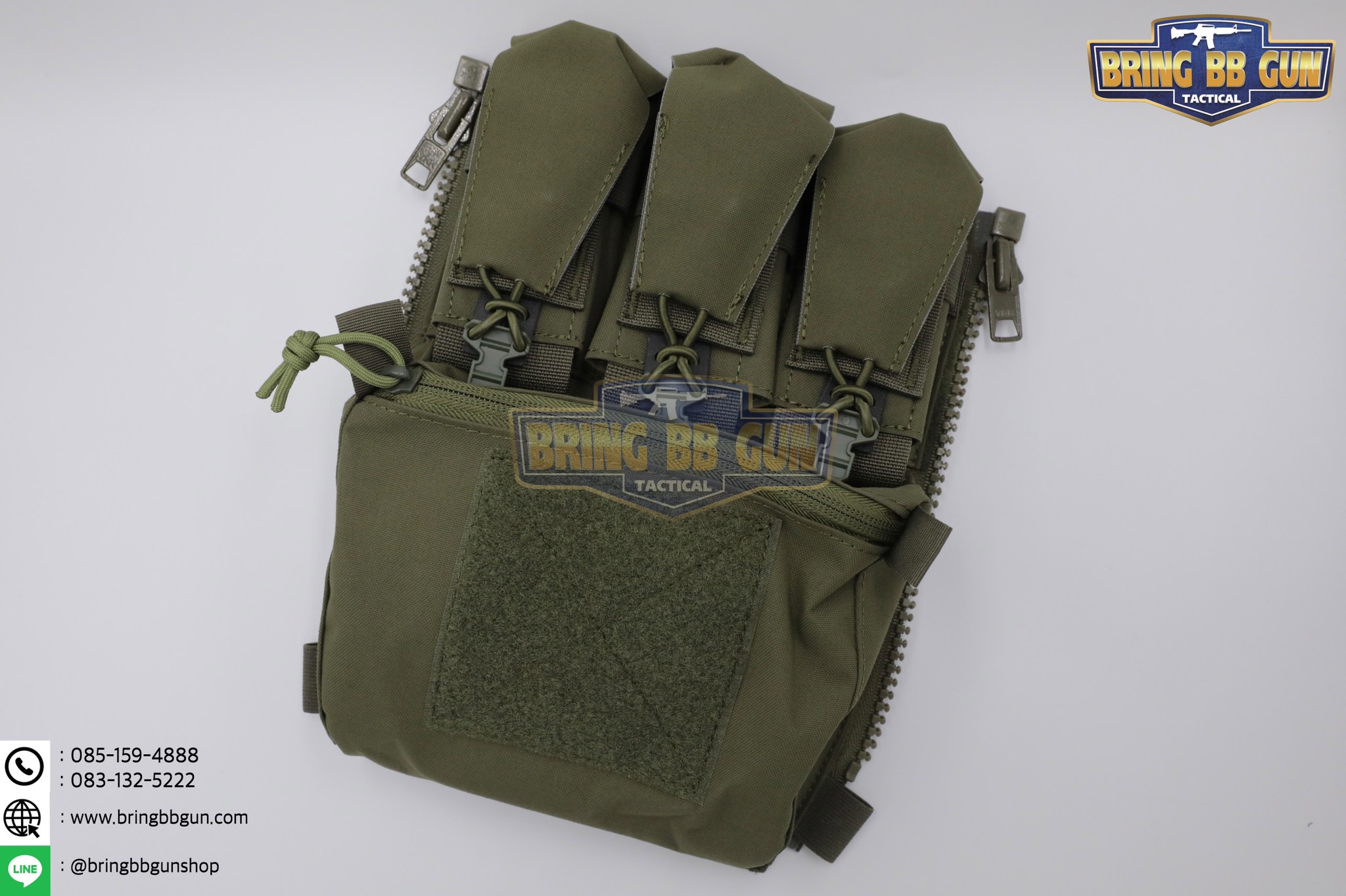 กระเป๋าติดเวส รุ่น V5 PC Back Panel (V5 PC Back Panel Tactical Supplement)