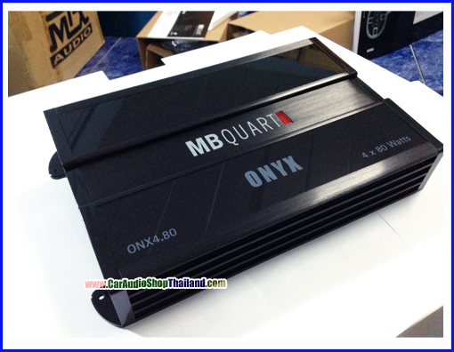 แอมป์ 4 CH คุณภาพสูง MB QUART ONX-480 (เสียงดี)