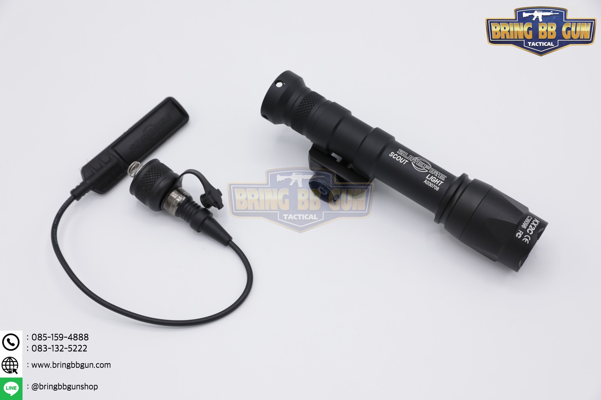 ไฟฉายติดปืน ทรงSurefire รุ่น M600
