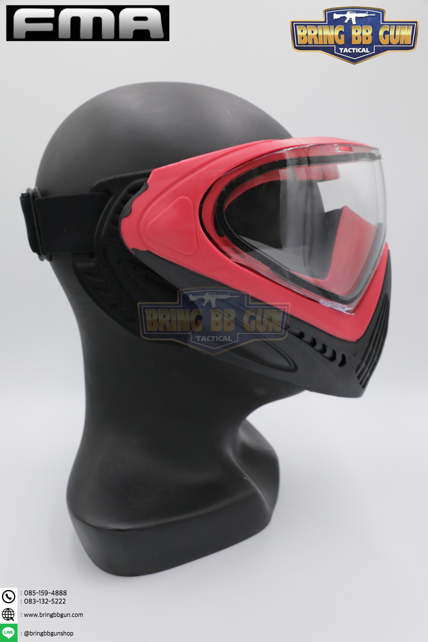 หน้ากาก F1 ยี่ห้อ FMA รุ่น เลนส์2ชั้น