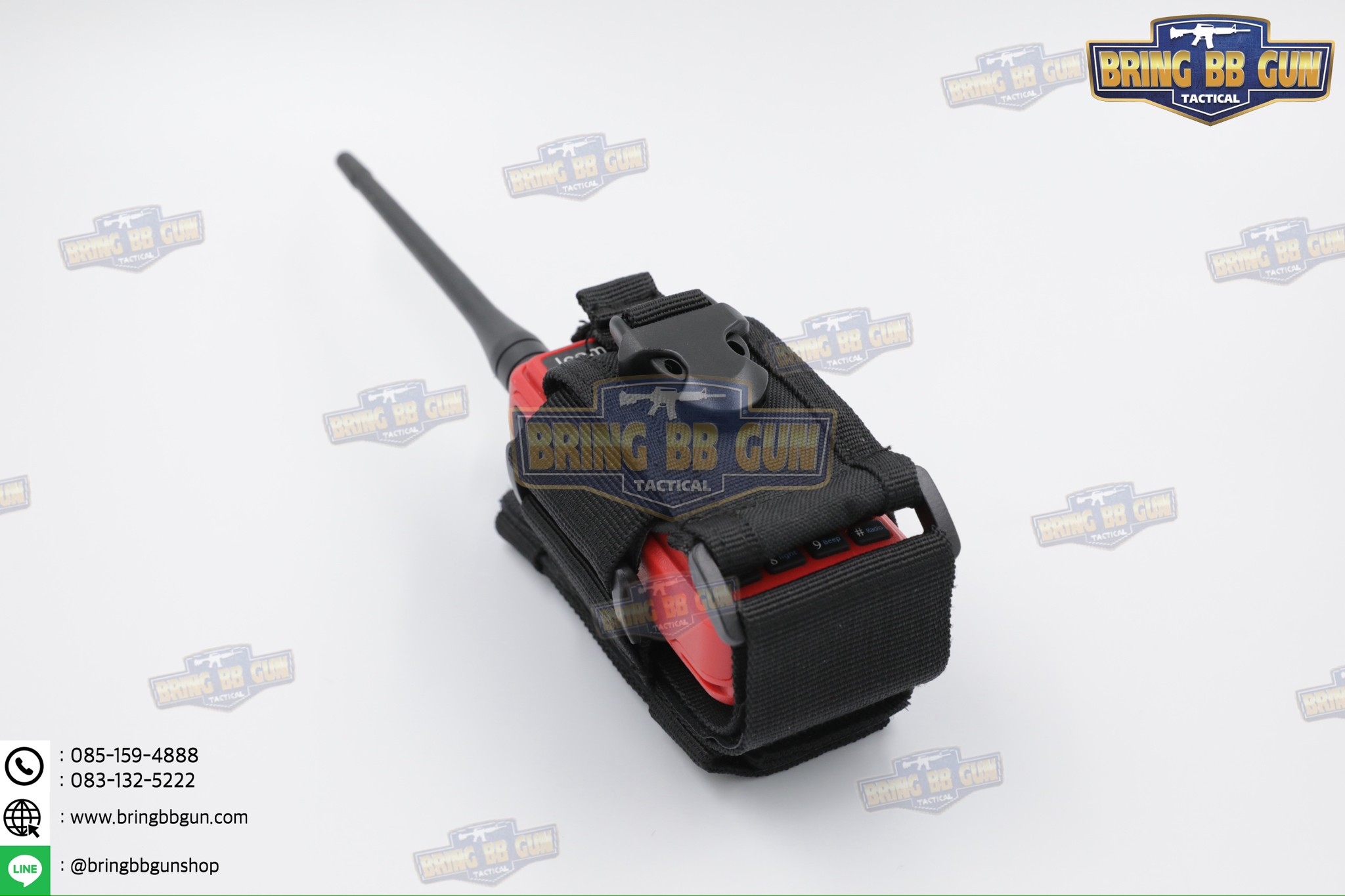 ซองวิทยุสื่อสารแบบผ้า Universal (ซองวิทยุสื่อสารแบบผ้า ปรับใส่ได้ทุกรุ่น) (Radio Holster)