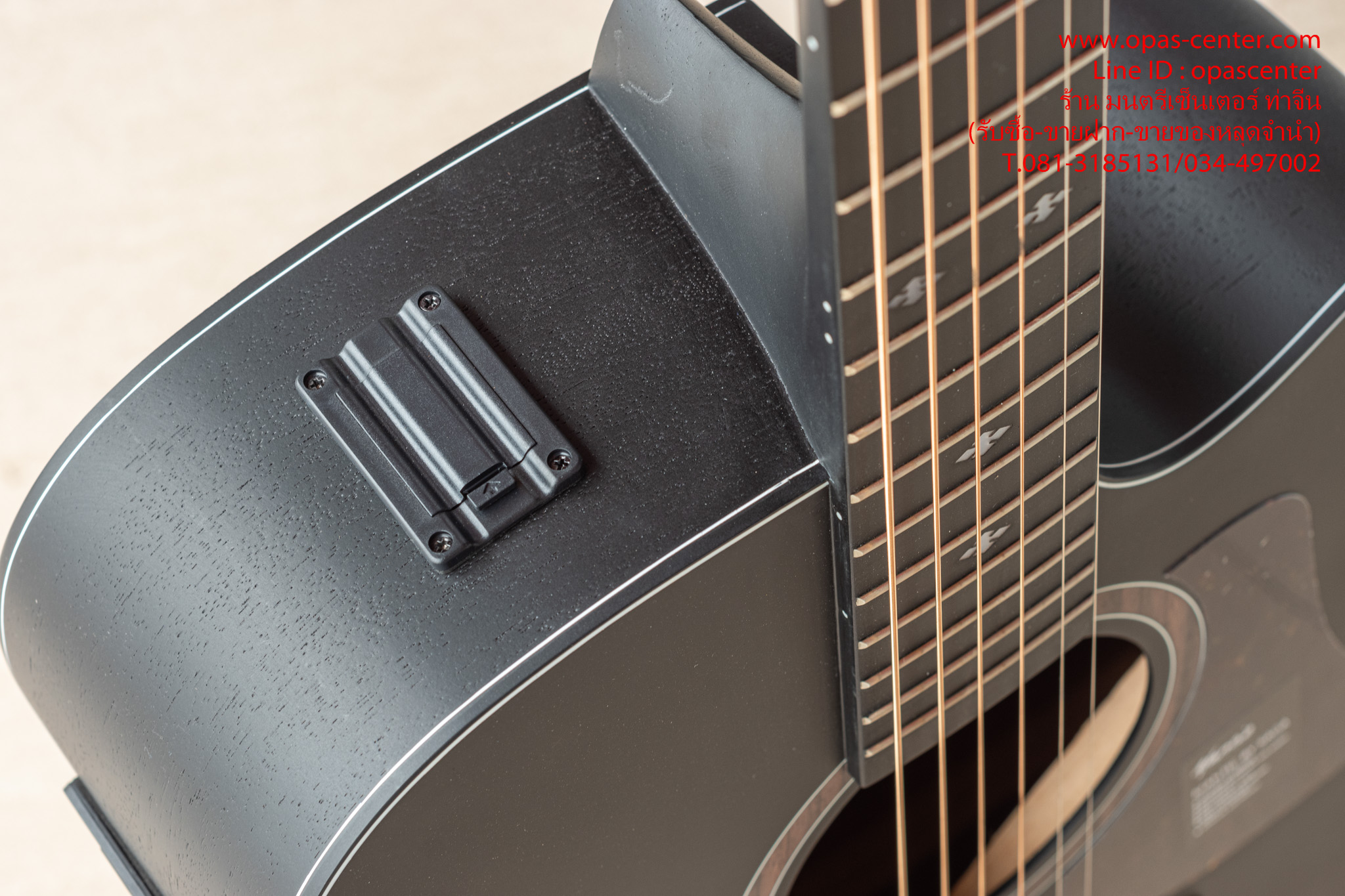 กีต้าร์โปร่งเว้าไฟฟ้า Mantic 41 นิ้ว รุ่น AG-1CE-BK สีดำด้าน EQ Saga อย่างดี ของใหม่