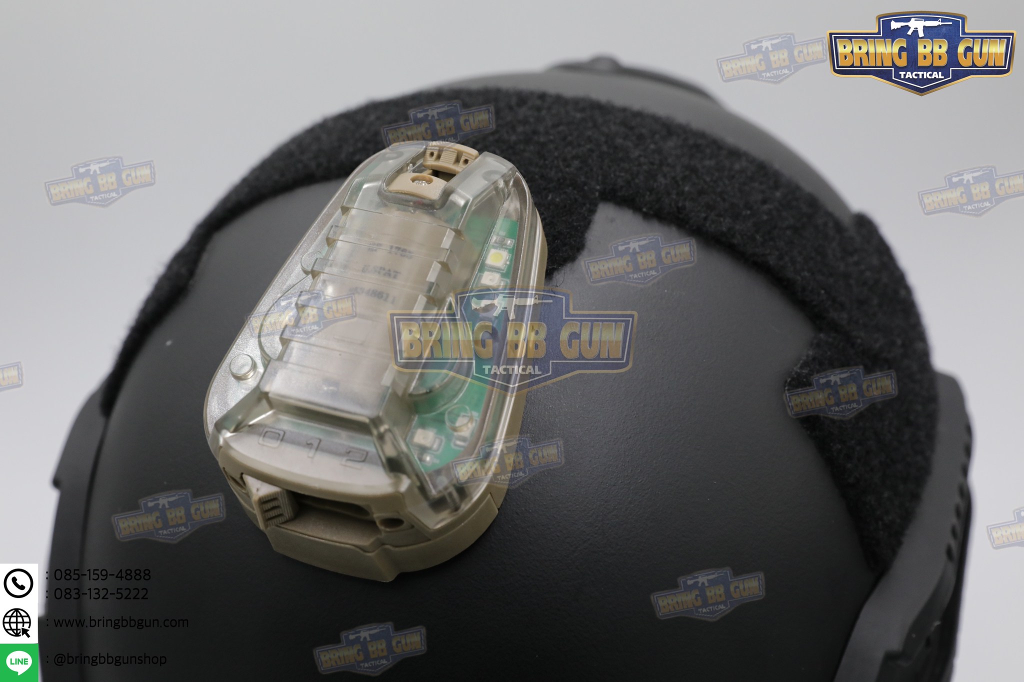 ไฟสำหรับติดหลังหมวก Hel-Star 6 Gen3 (ไฟติดหลังหมวกฟาส) (Hel-Star 6 Gen3 Helmet Light)