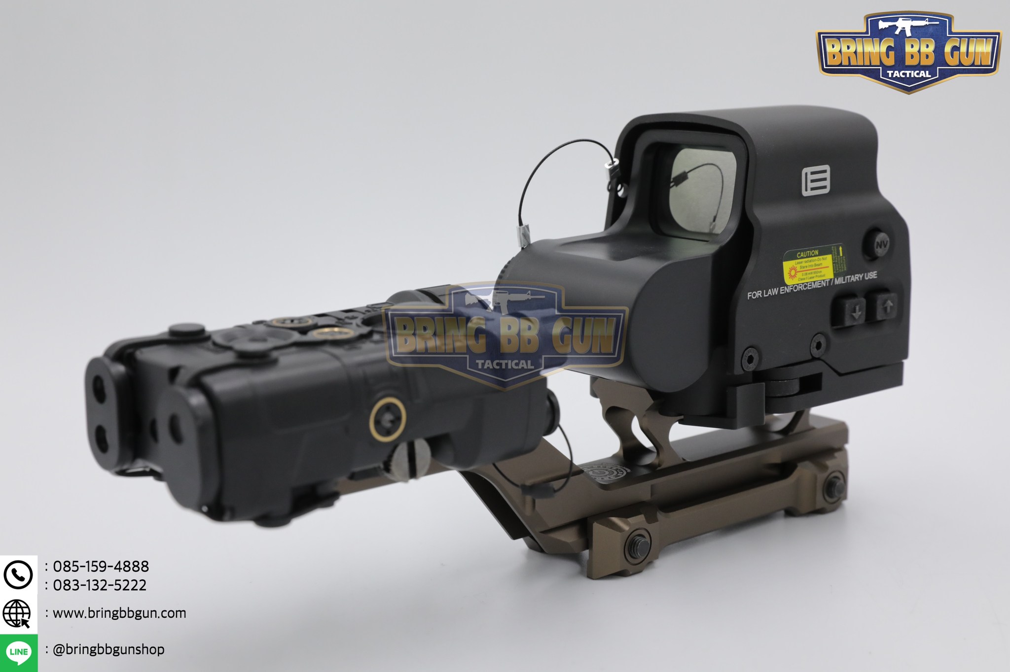 ขายกดอทสูง Hydra (Hydra Mount) (GBRS Group Hydra Mount Kit) Type B สำหรับเรทดอท : เรทดอททุกรุ่นที่เป็นขาจับราง Piactinny (ราง 20mm.)