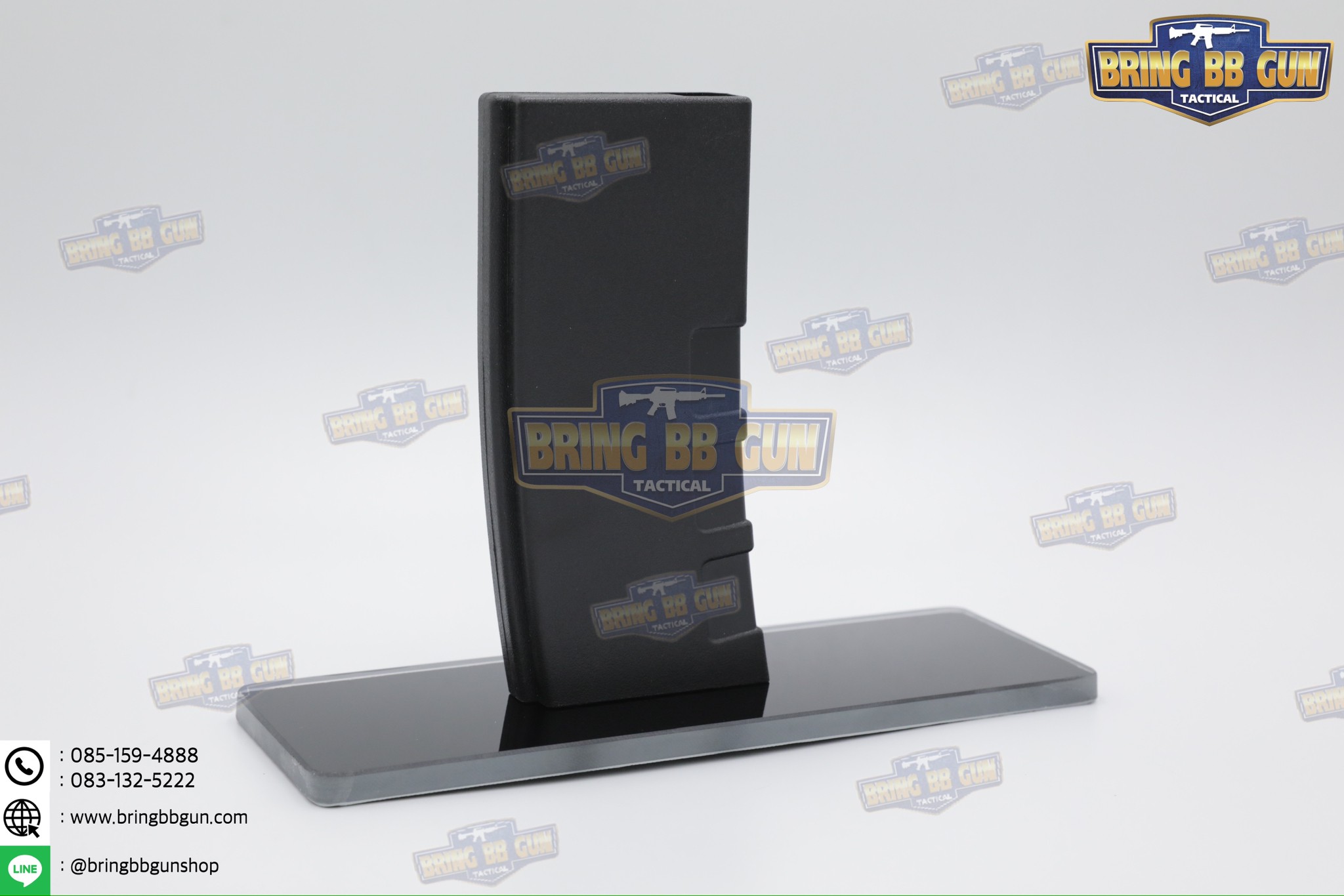 ขาตั้งปืนยาว (ฐานกระจก) (AR Display Stand)