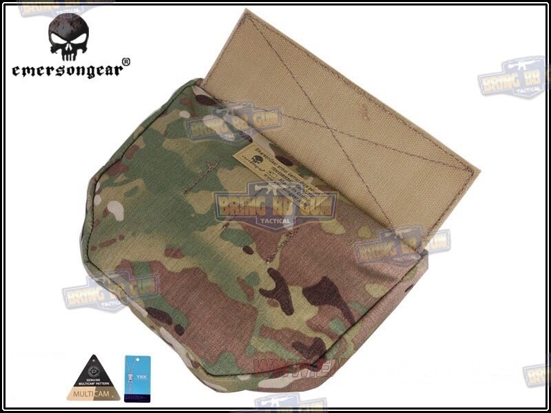 กระเป๋าจิงโจ้ติดเสื้อเวส ยี่ห้อ Emerson (EmersonGear armor carrier drop pouch/AVS JPC CPC) (Armor Carrier Drop Pouch) (Lower Accessories Pouch) (Drop Pouch)
