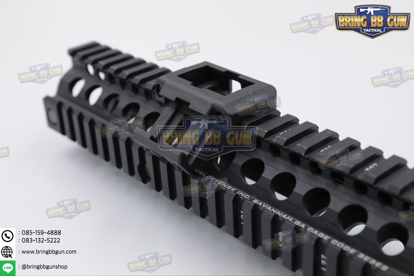 เคสสวิตซ์หางหนูแบบคู่ จับราง Picatinny (เอียง45องศา) (เคสสวิตซ์หางหนู2ทาง) (Dual Picatinny Offset for Modbutton Lite)