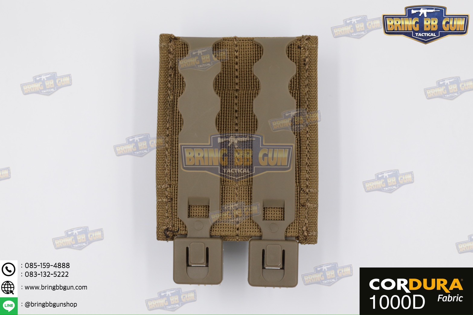 เพ้าแม็กกาซีนปืนยาว ทรง ESS รุ่น 5.56 (ซองแม็กกาซีนแบบเดี่ยว ESS รุ่น 5.56) (FAST 5.56 Single Soft Pouch)